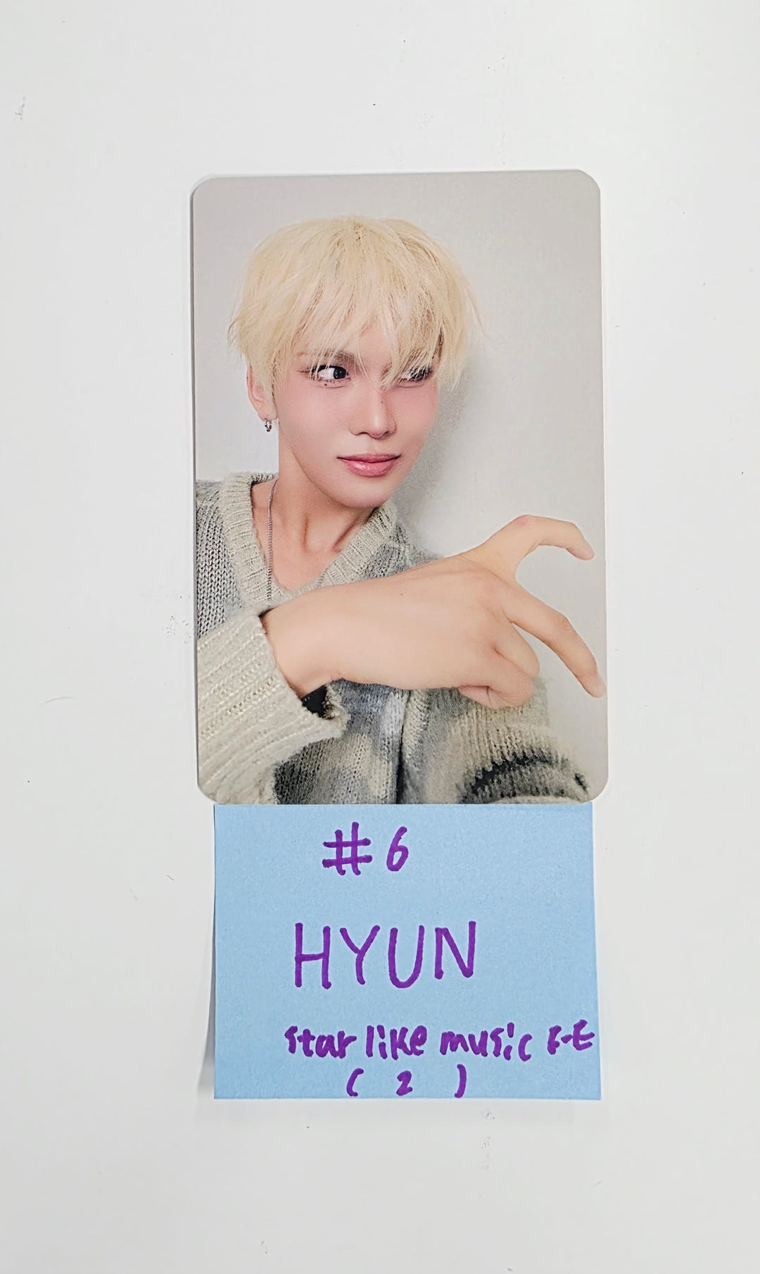 XLOV "UXLXVE" - Star Like Fansign Event Photocard R2 [26.02.19]