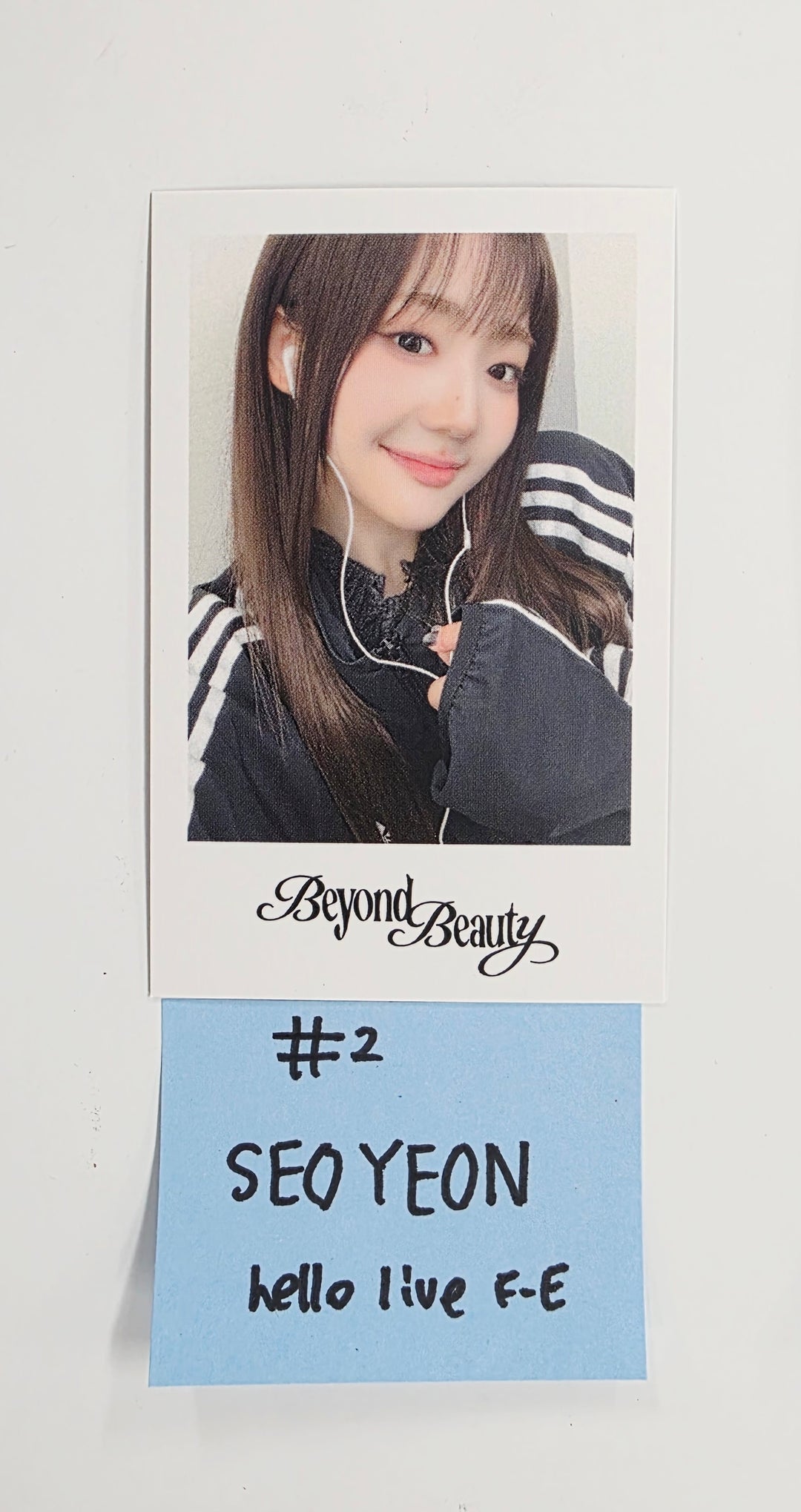 Triples_msnz "Beyond Beauty" - Hello Live Fansing Event Polaroid type Photocard R3 (Objekt Music Album ver.) [26.02.19]