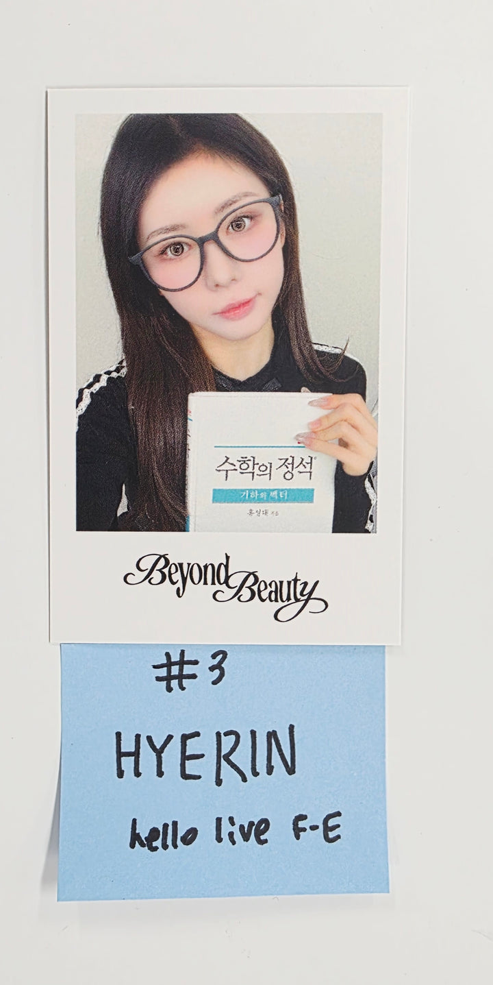 Triples_msnz "Beyond Beauty" - Hello Live Fansing Event Polaroid type Photocard R3 (Objekt Music Album ver.) [26.02.19]