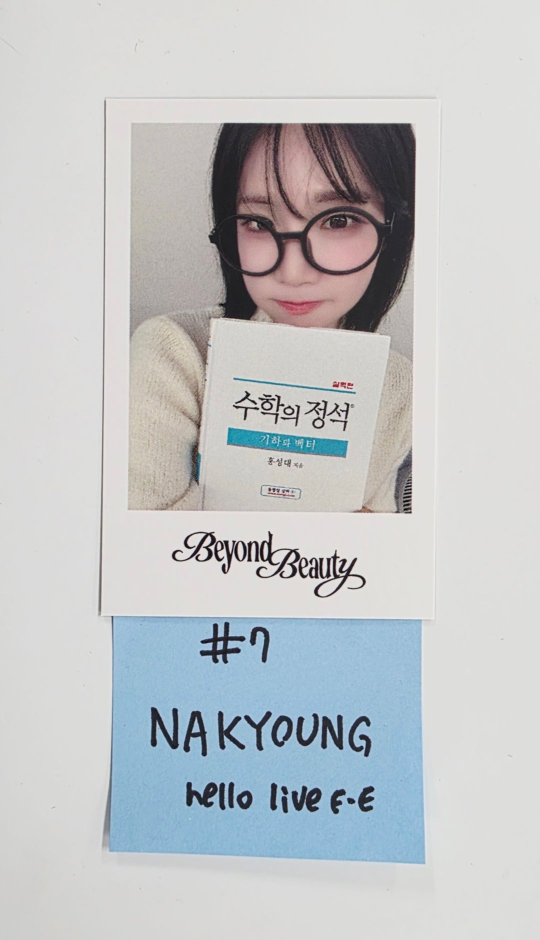 Triples_msnz "Beyond Beauty" - Hello Live Fansing Event Polaroid type Photocard R3 (Objekt Music Album ver.) [26.02.19]