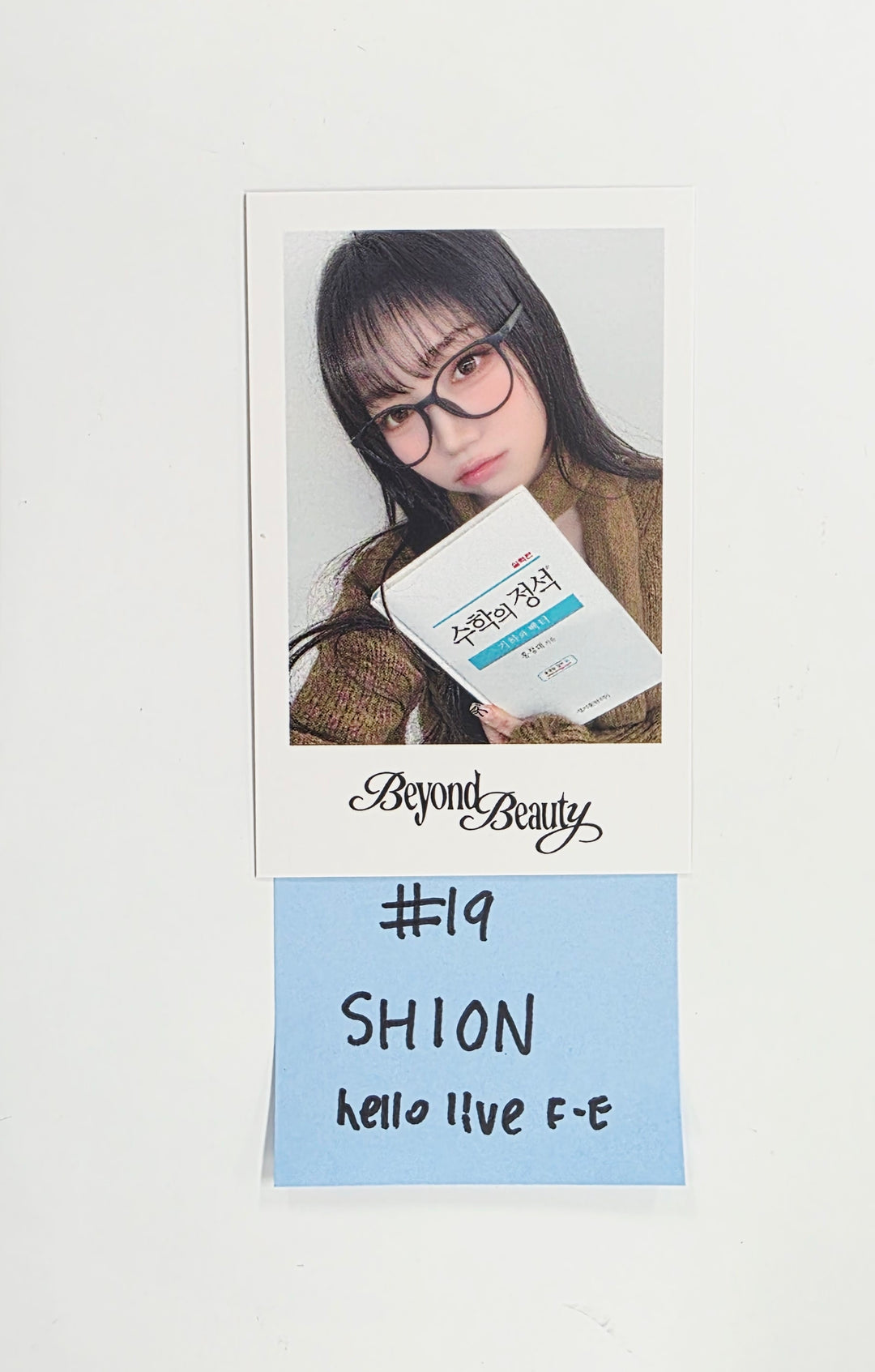 Triples_msnz "Beyond Beauty" - Hello Live Fansing Event Polaroid type Photocard R3 (Objekt Music Album ver.) [26.02.19]