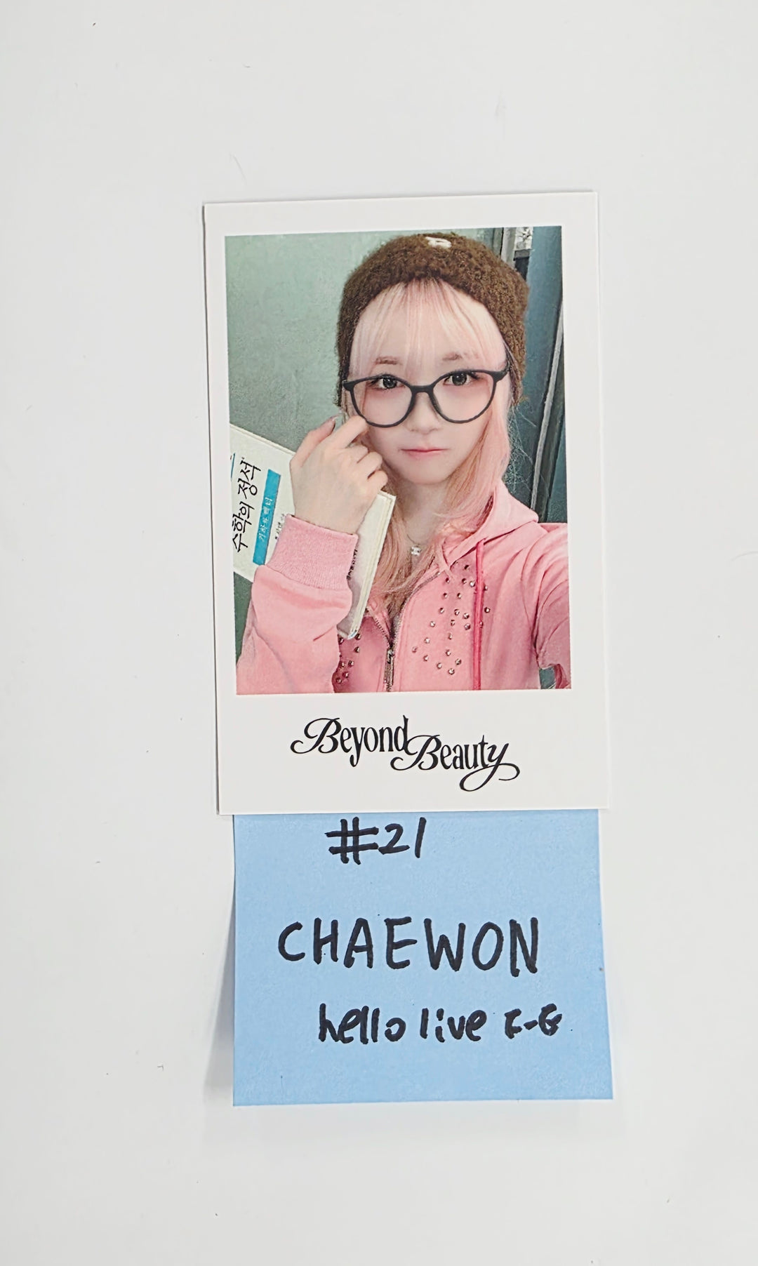 Triples_msnz "Beyond Beauty" - Hello Live Fansing Event Polaroid type Photocard R3 (Objekt Music Album ver.) [26.02.19]