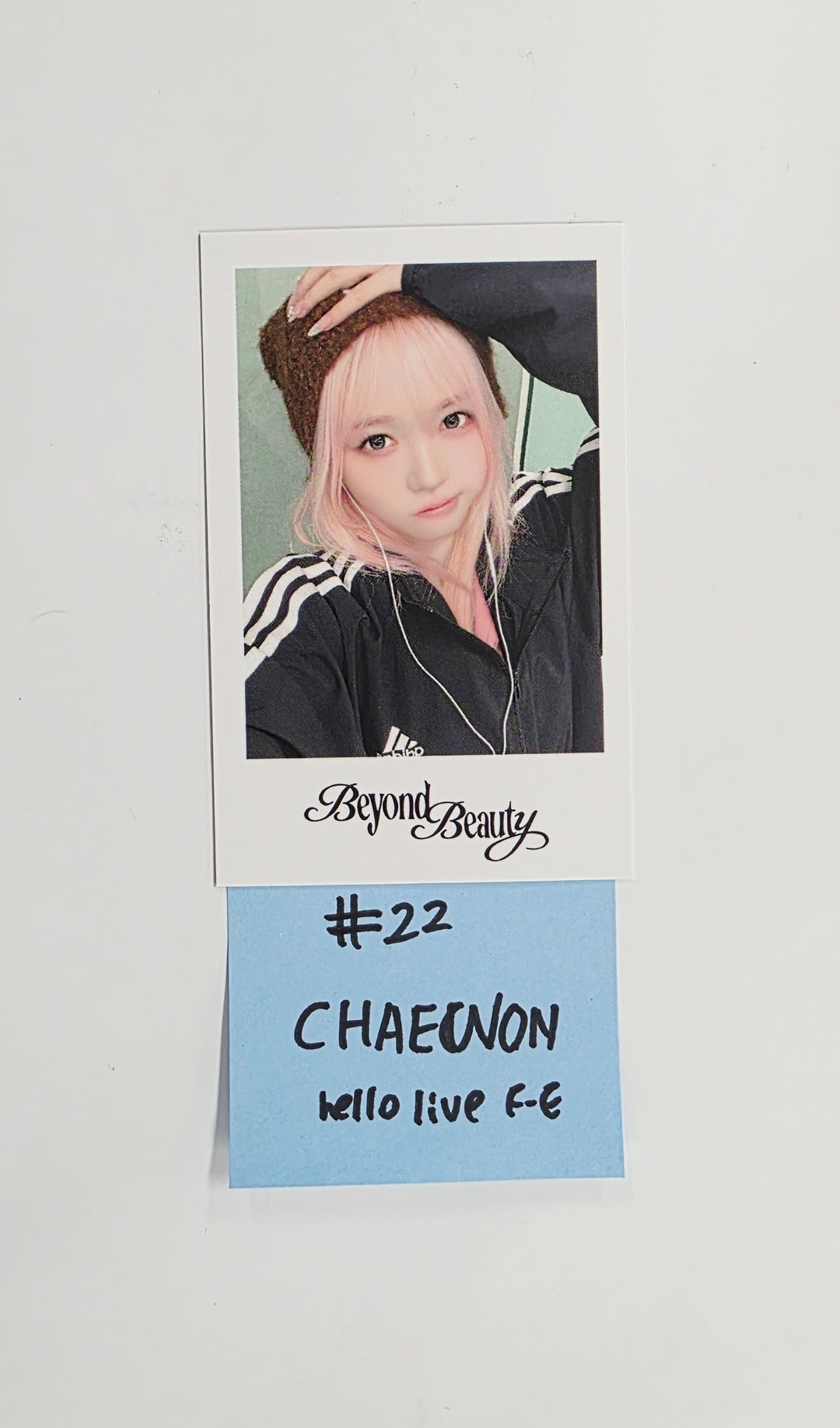 Triples_msnz "Beyond Beauty" - Hello Live Fansing Event Polaroid type Photocard R3 (Objekt Music Album ver.) [26.02.19]