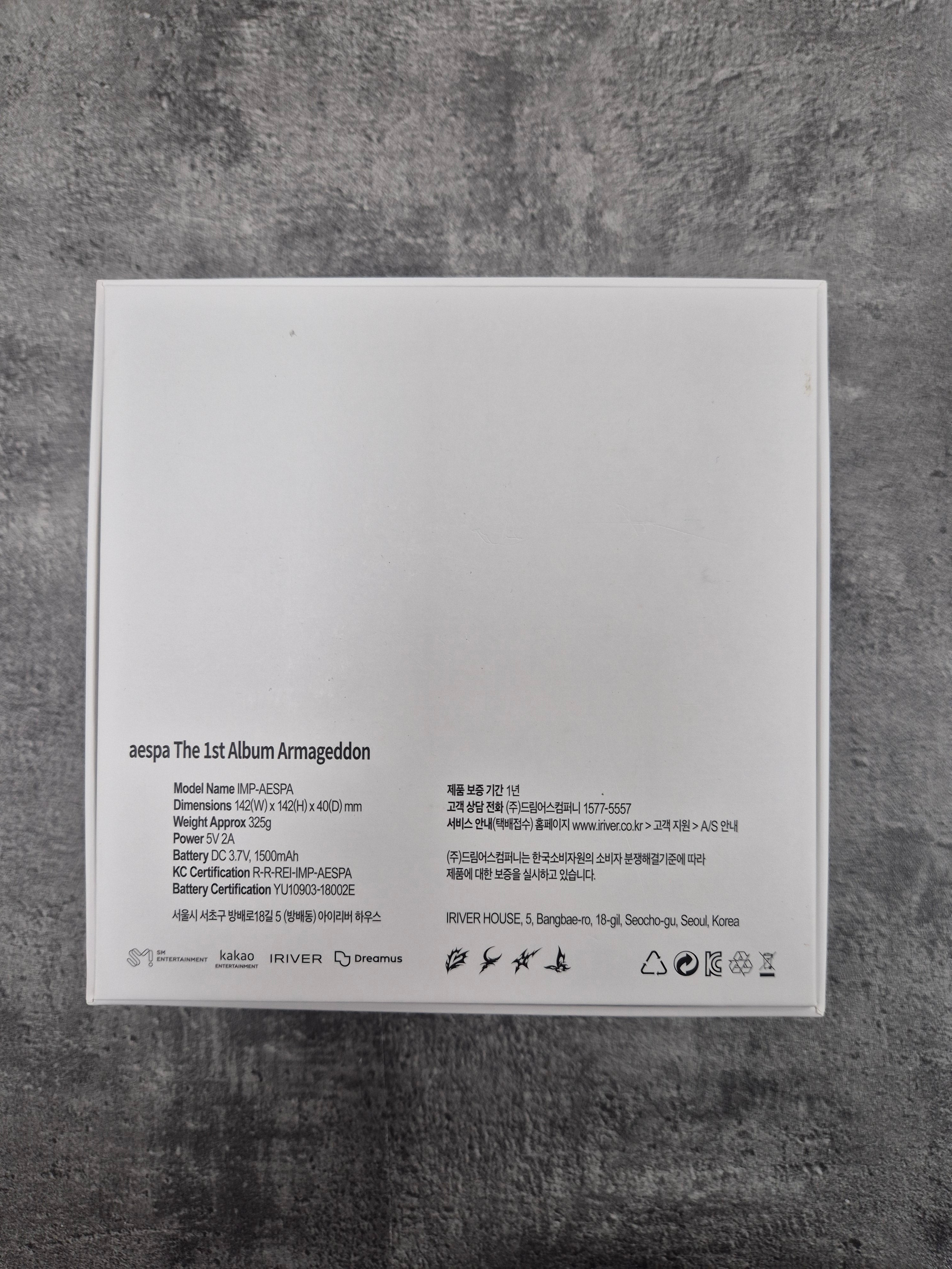 Aespa - Armageddon CDP [26.02.20] – HALLYUSUPERSTORE