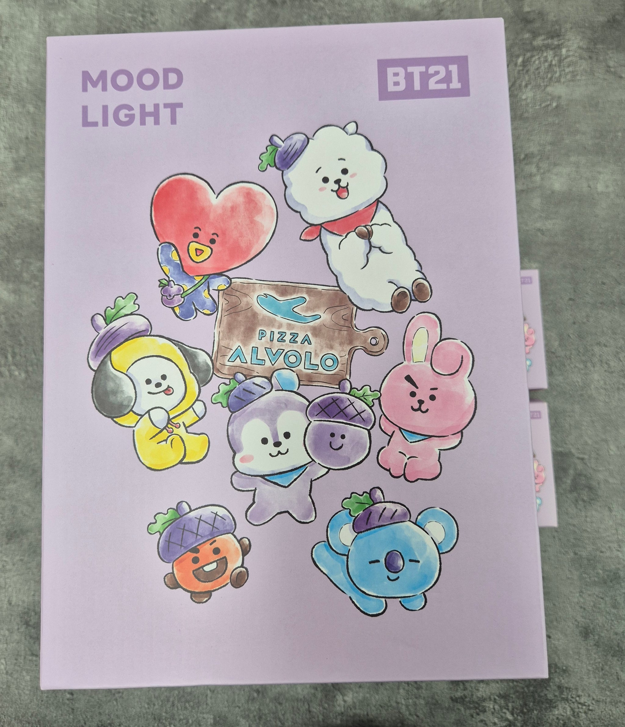 BTS - pizzaalvolo Limited Edition mood lamp + Figure Set [26.02.20]