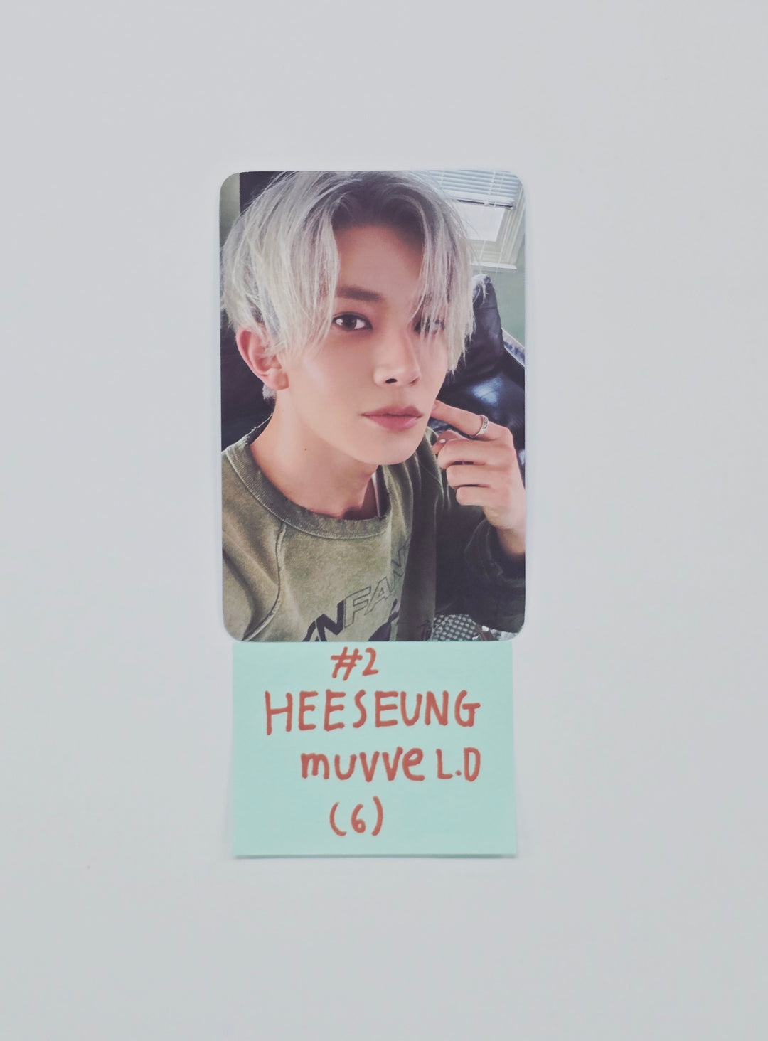 ENHYPEN "THE SIN : VANISH" - Muvve Lucky Draw Event Photocard [26.02.20]