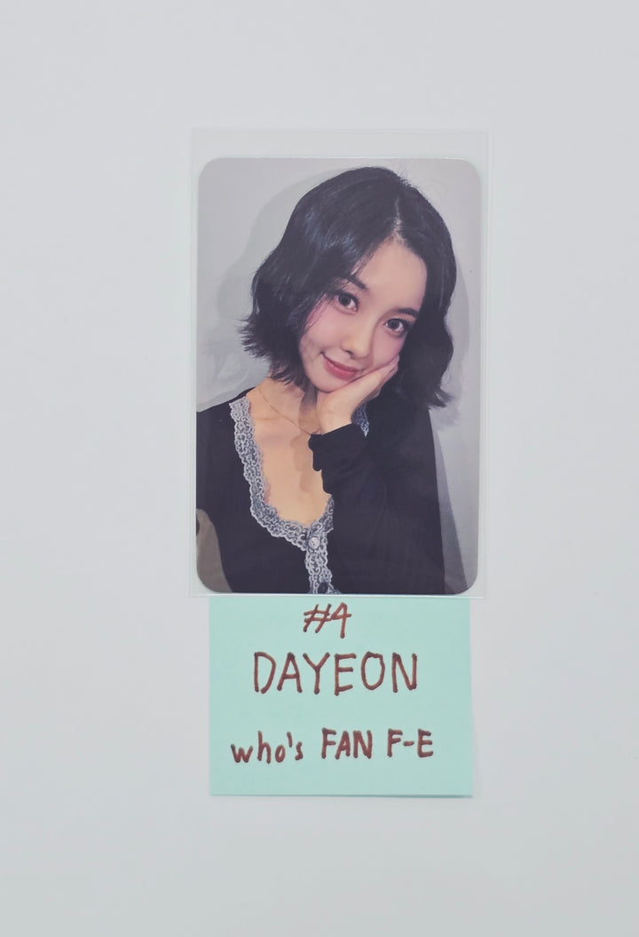 Kep1er "BUBBLE GUM" - Who's fan Fansign Event Photocard [26.02.20]