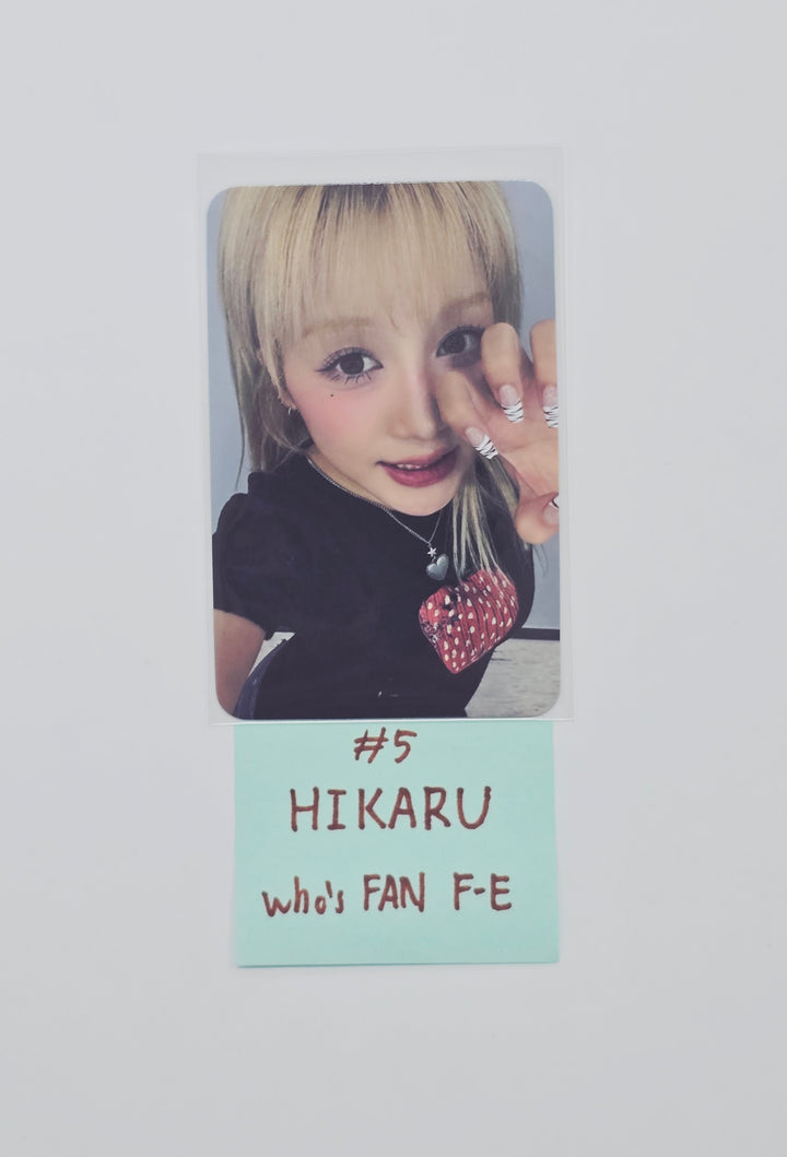 Kep1er "BUBBLE GUM" - Who's fan Fansign Event Photocard [26.02.20]