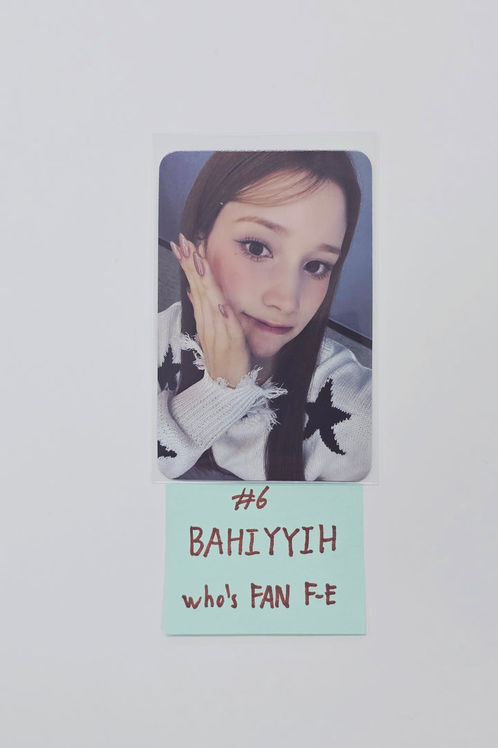 Kep1er "BUBBLE GUM" - Who's fan Fansign Event Photocard [26.02.20]