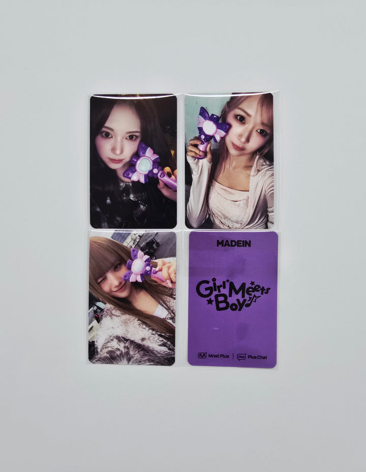 MADEIN "Girl Meets Boy" - Mnet Plus Showcase Event Photocard [26.02.20]