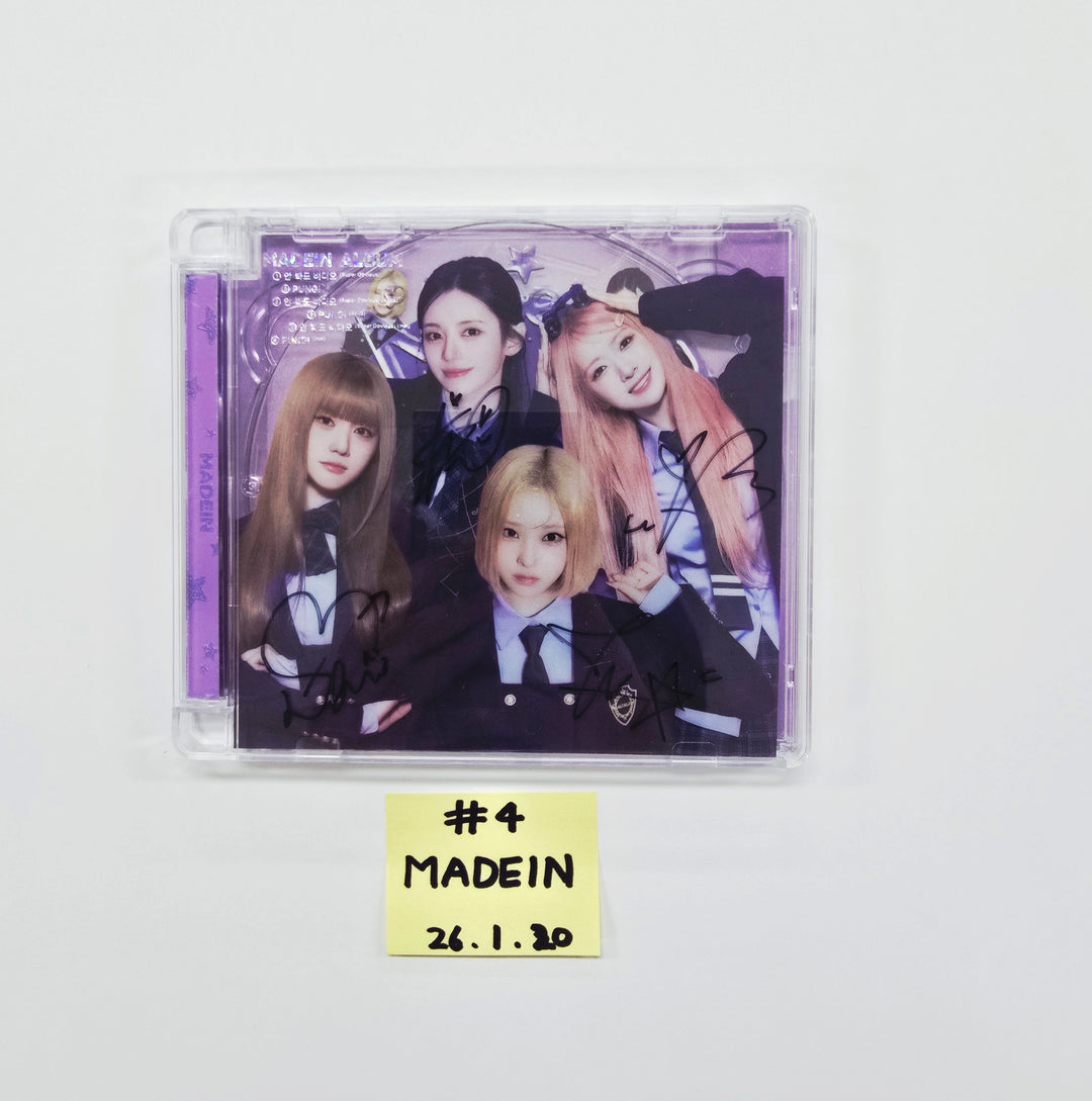 MADEIN "Girl Meets Boy" - Hand Autographed(Signed) Promo Album [26.02.20]