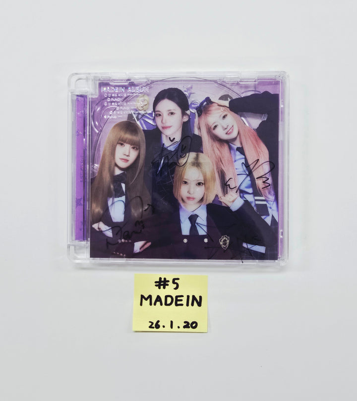 MADEIN "Girl Meets Boy" - Hand Autographed(Signed) Promo Album [26.02.20]