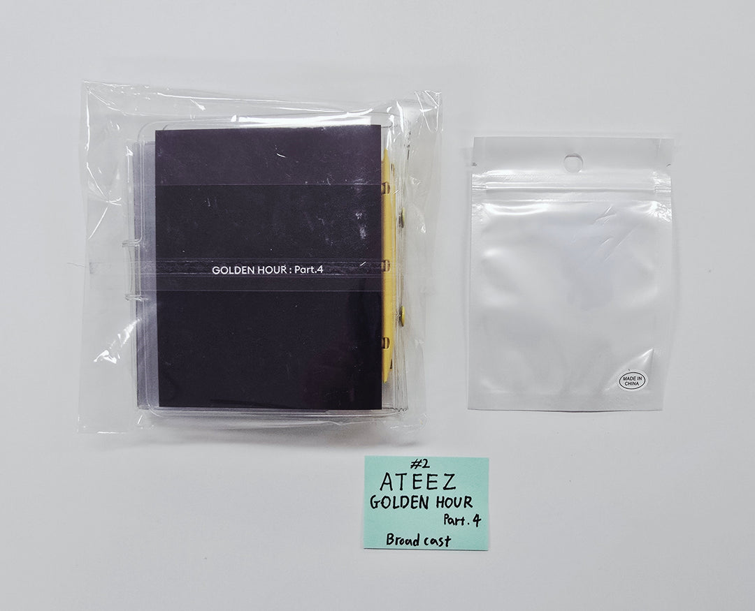 ATEEZ "GOLDEN HOUR : Part.4" - Broadcast Photo Binder [26.02.20]