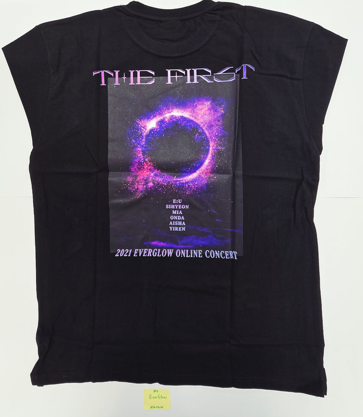 EVERGLOW - 2021 EVERGLOW Online Concert "The First" Hand Autographed T-Shirt [26.02.20]