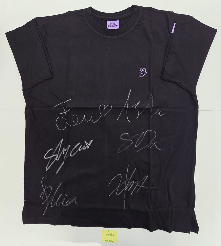 EVERGLOW - 2021 EVERGLOW Online Concert "The First" Hand Autographed T-Shirt [26.02.20]
