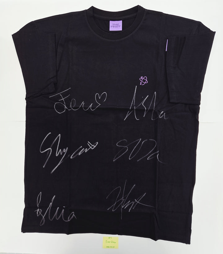 EVERGLOW - 2021 EVERGLOW Online Concert "The First" Hand Autographed T-Shirt [26.02.20]