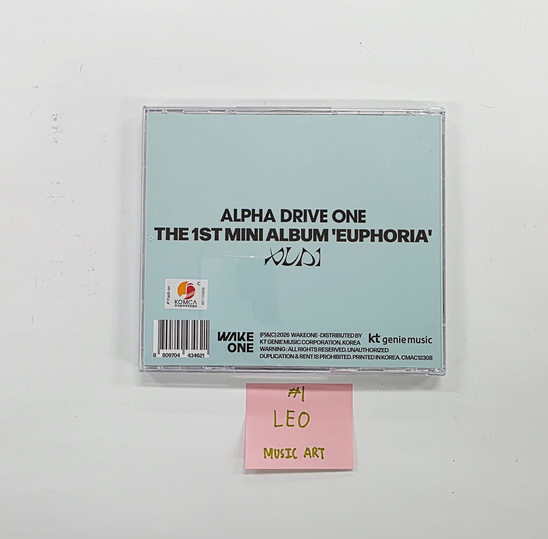 ALPHA DRIVE ONE "EUPHORIA" - Hand Autographed(Signed) Album [26.02.23]