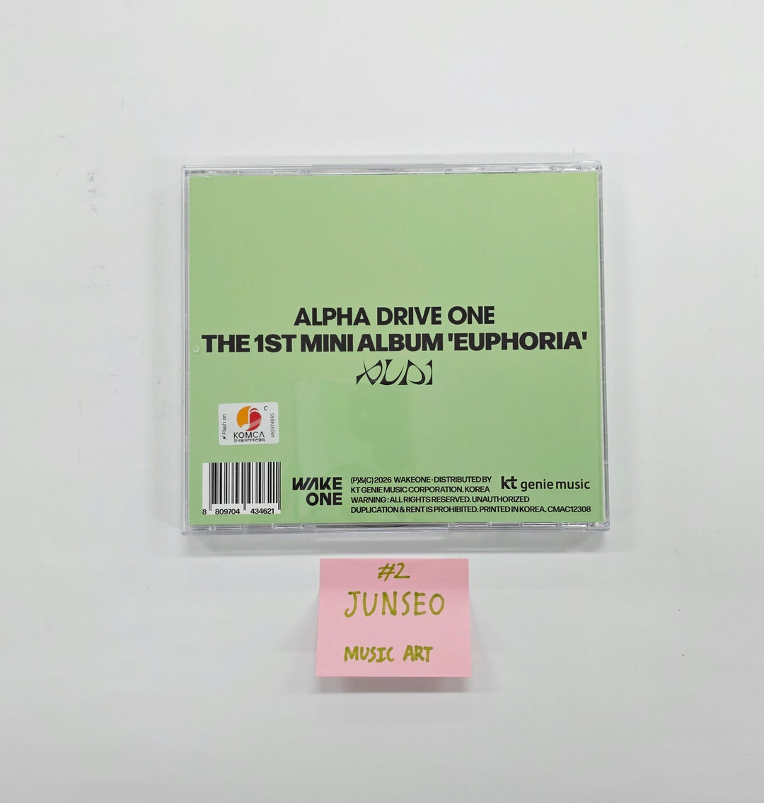ALPHA DRIVE ONE "EUPHORIA" - Hand Autographed(Signed) Album [26.02.23]