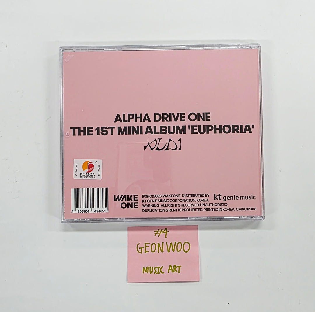 ALPHA DRIVE ONE "EUPHORIA" - Hand Autographed(Signed) Album [26.02.23]