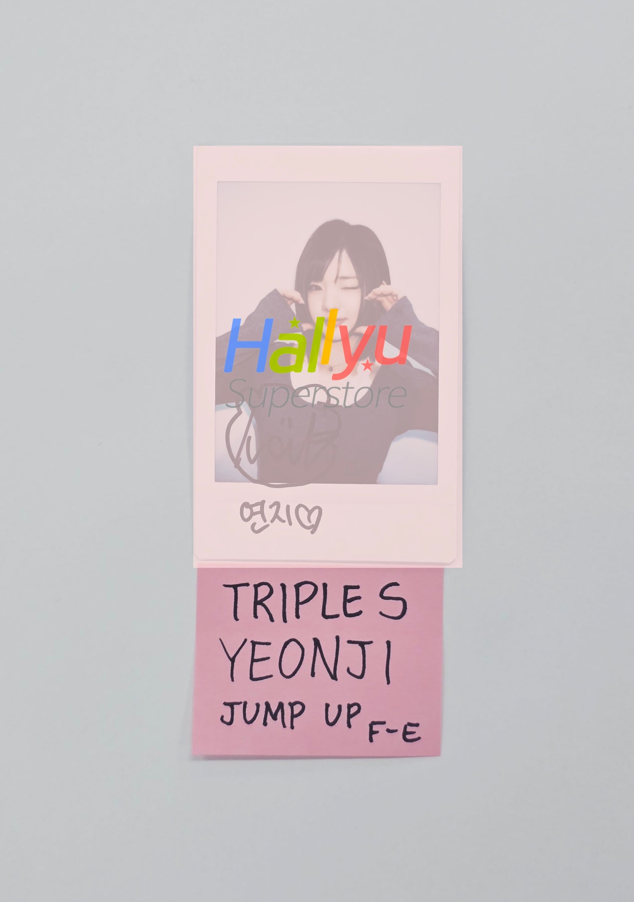 YEONJI (of TripleS) - Hand Autographed(Signed) Polaroid [26.02.23