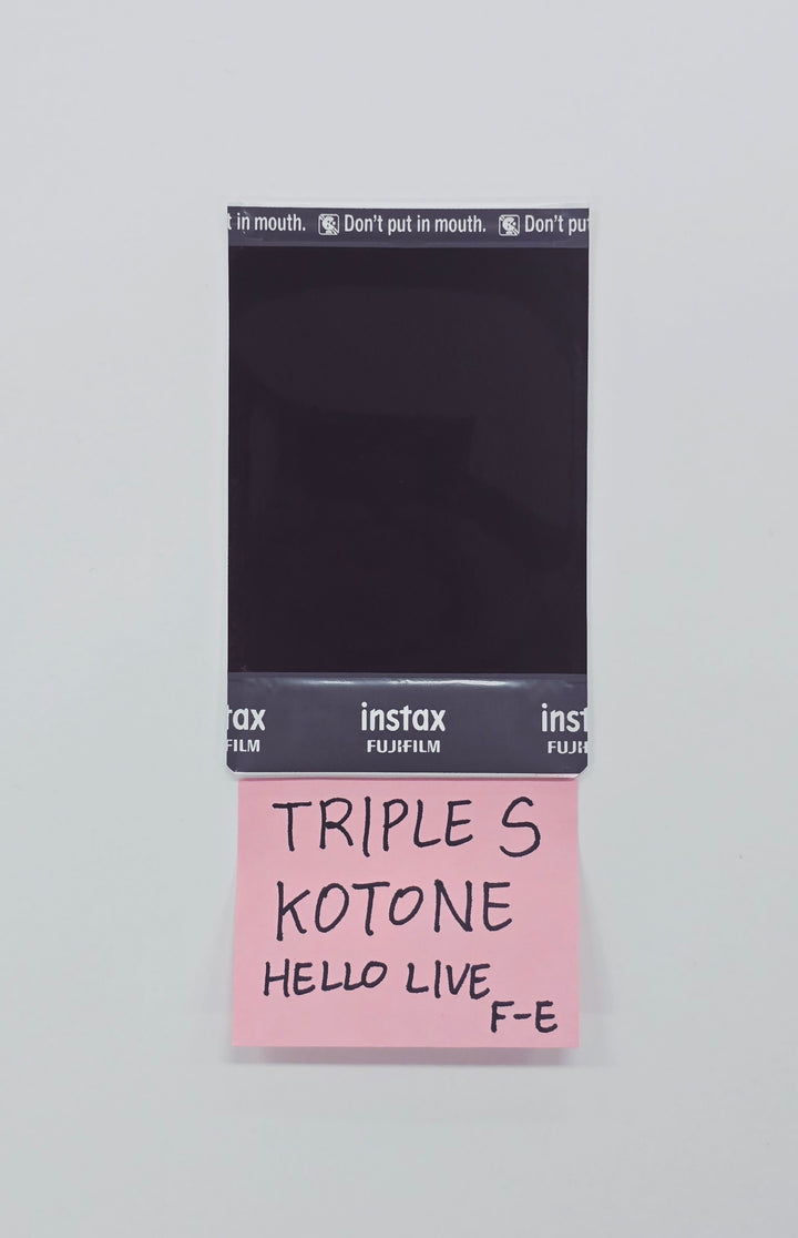 Kotone (of TripleS) - Hello Live Fansign Event Hand Autographed(Signed) Polaroid [26.02.23]