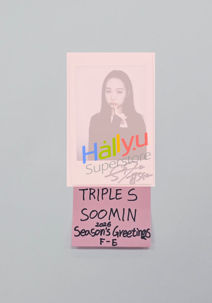 Soomin (of TripleS) - Hand Autographed(Signed) Polaroid [26.02.23]