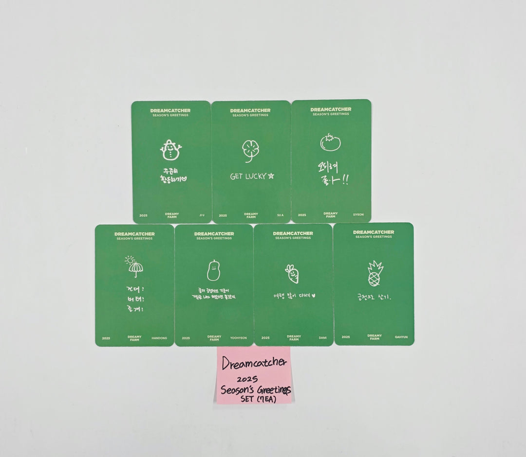 DreamCatcher -Seanon's Greetings Photocard (DREAMY FARM ver.) set (7ea) [26.02.23]