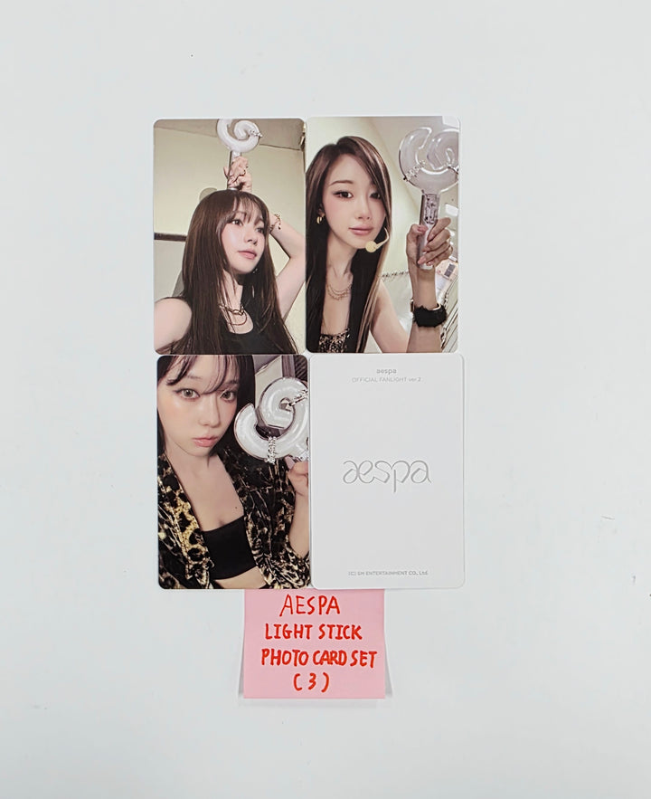 AESPA - Light Stick Photocard Set (4ea) [26.02.23]