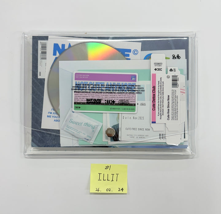 ILLIT "NOT CUTE ANYMORE"  - Hand Autographed(Signed) Promo Album [26.02.24]