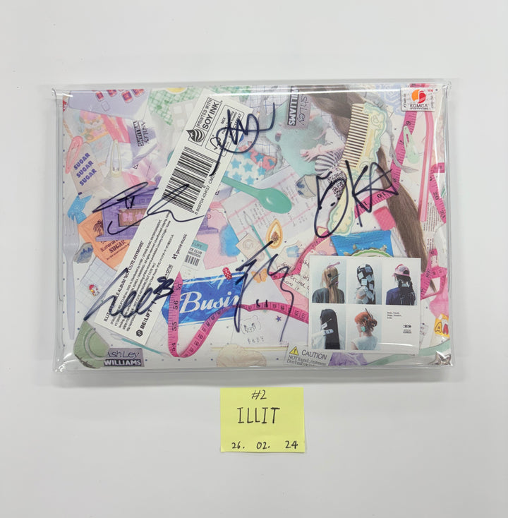 ILLIT "NOT CUTE ANYMORE"  - Hand Autographed(Signed) Promo Album [26.02.24]