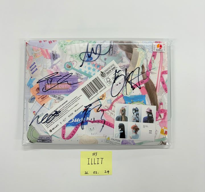 ILLIT "NOT CUTE ANYMORE"  - Hand Autographed(Signed) Promo Album [26.02.24]