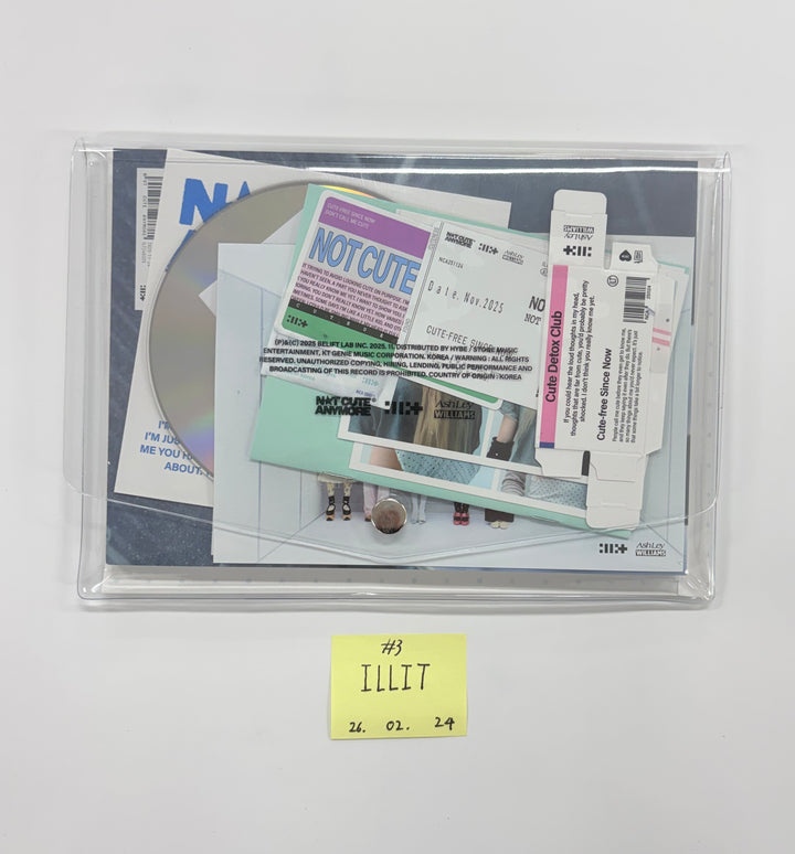 ILLIT "NOT CUTE ANYMORE"  - Hand Autographed(Signed) Promo Album [26.02.24]
