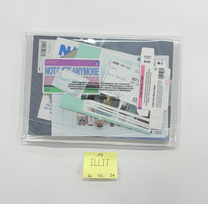 ILLIT "NOT CUTE ANYMORE"  - Hand Autographed(Signed) Promo Album [26.02.24]