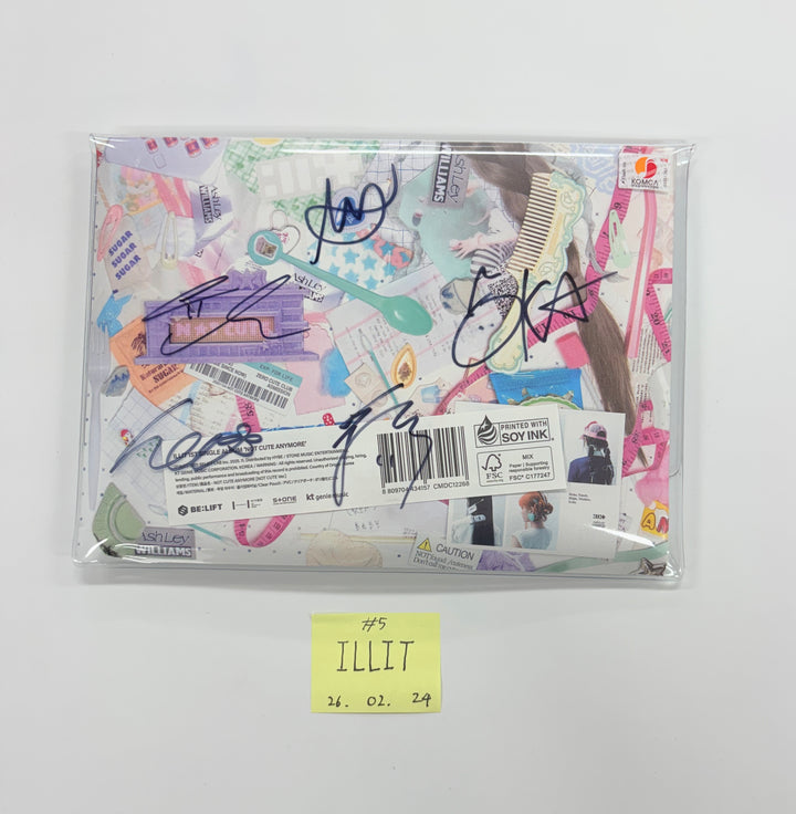 ILLIT "NOT CUTE ANYMORE"  - Hand Autographed(Signed) Promo Album [26.02.24]
