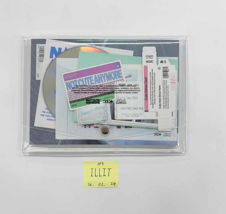 ILLIT "NOT CUTE ANYMORE"  - Hand Autographed(Signed) Promo Album [26.02.24]
