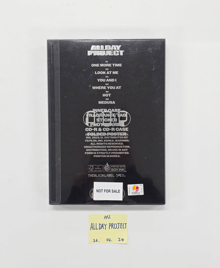 ALL DAY PROJECT "ALL DAY PROJECT", ALLDAY PROJECT "FAMOUS" - Hand Autographed(Signed) Promo Album [26.02.24]