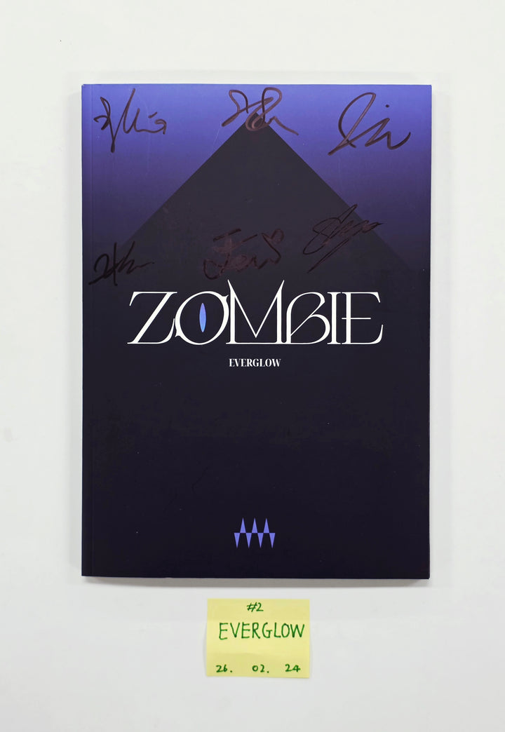 Everglow "ZOMBIE", Everglow "Return of the girl", Everglow "LAST MELODY" - Hand Autographed(Signed) Promo Album [26.02.24]