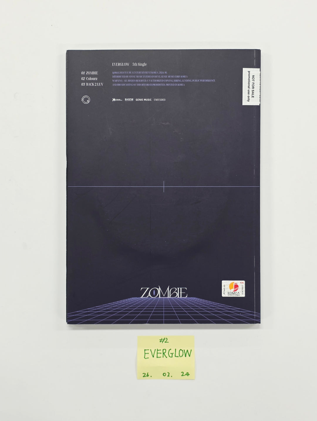 Everglow "ZOMBIE", Everglow "Return of the girl", Everglow "LAST MELODY" - Hand Autographed(Signed) Promo Album [26.02.24]