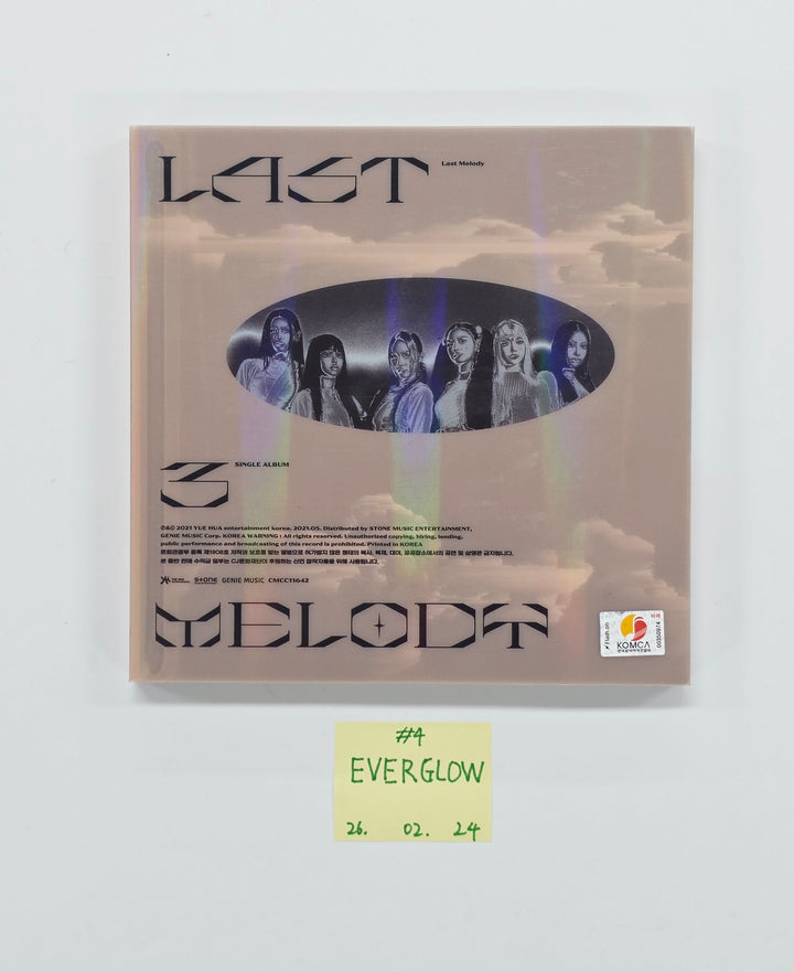 Everglow "ZOMBIE", Everglow "Return of the girl", Everglow "LAST MELODY" - Hand Autographed(Signed) Promo Album [26.02.24]