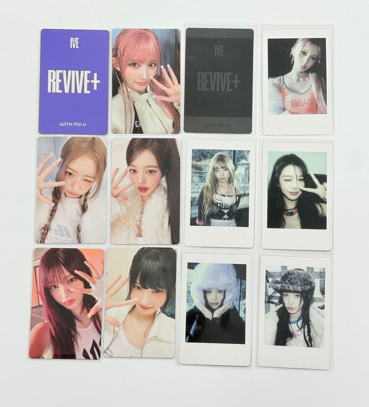 IVE "REVIVE+" - Withmuu Lucky Draw Event Photocard, Polaroid type Photocard [26.02.24]