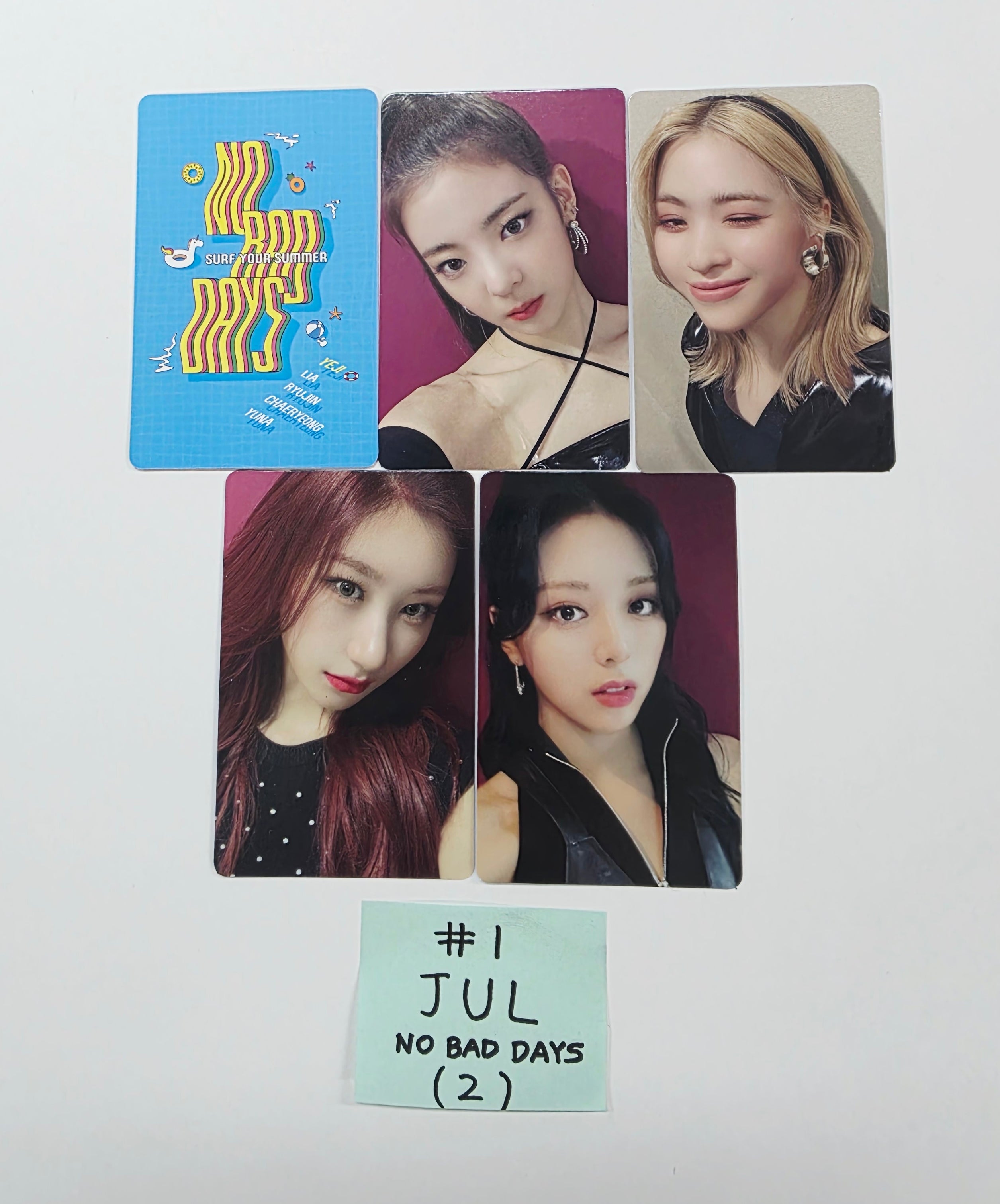 ITZY – No Bad Days Photocard set (5ea) [26.02.25] – HALLYUSUPERSTORE