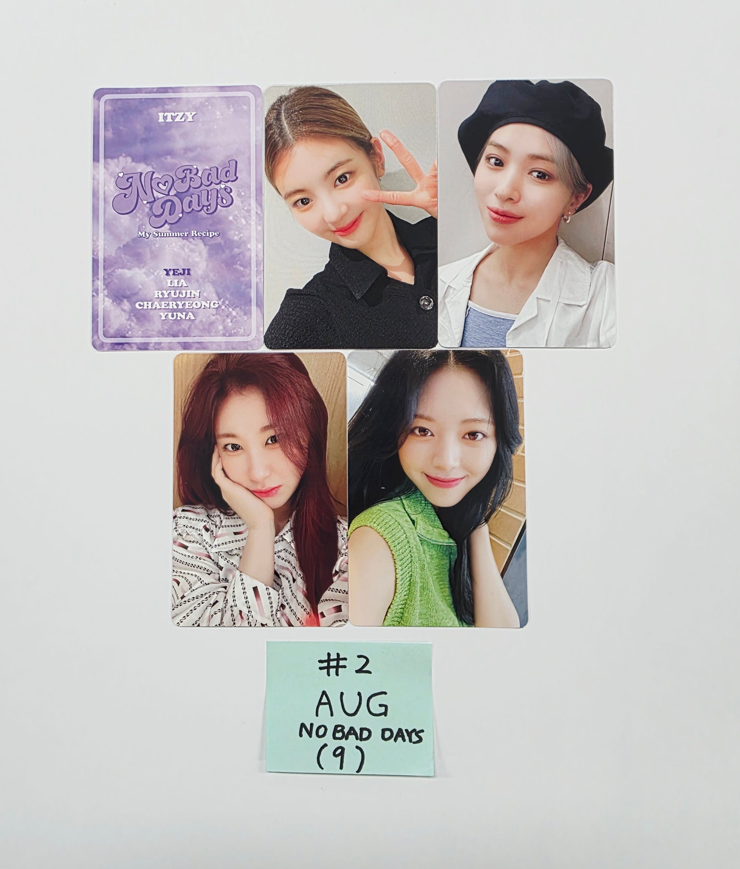 ITZY – No Bad Days Photocard set (5ea) [26.02.25] – HALLYUSUPERSTORE