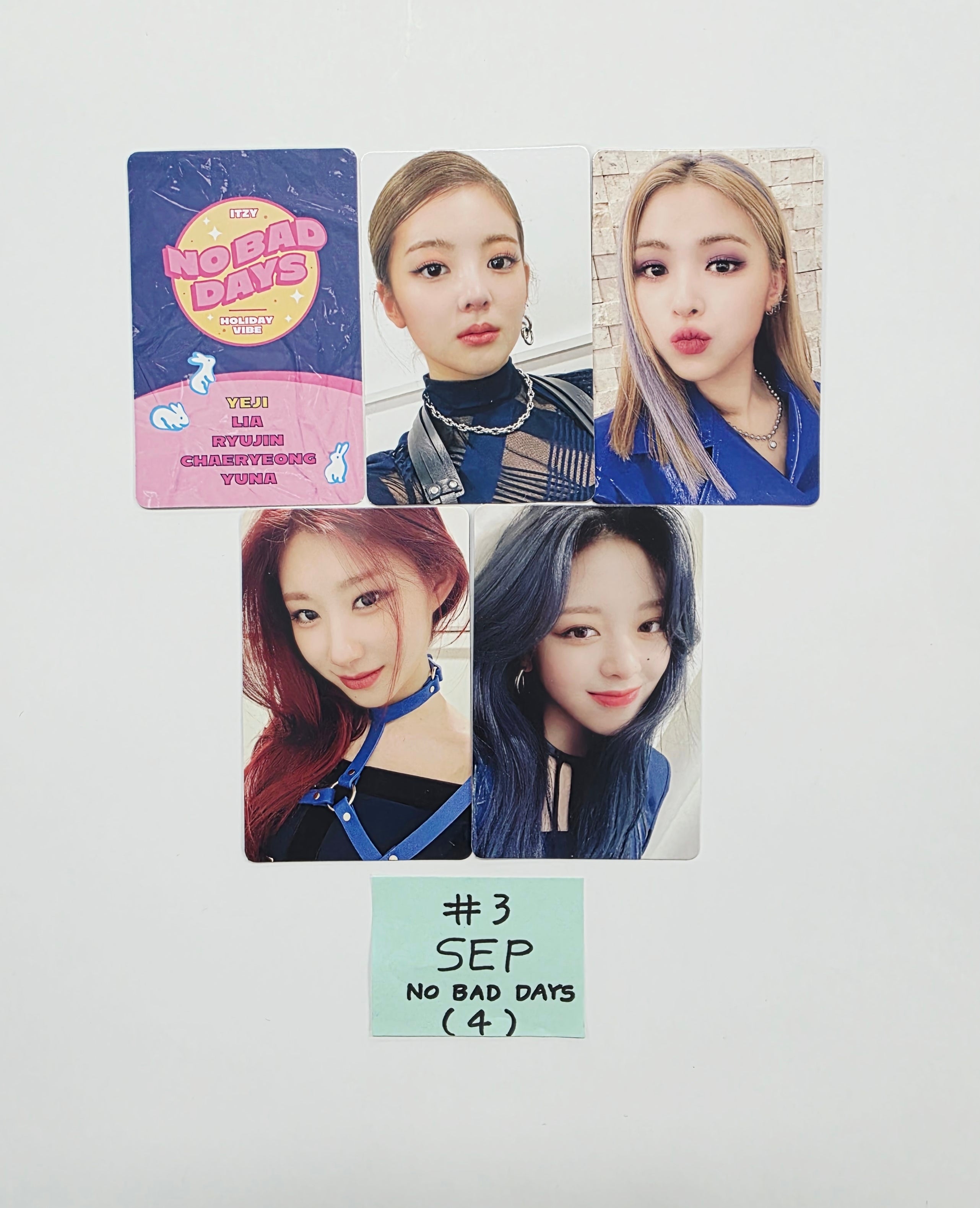 ITZY – No Bad Days Photocard set (5ea) [26.02.25] – HALLYUSUPERSTORE