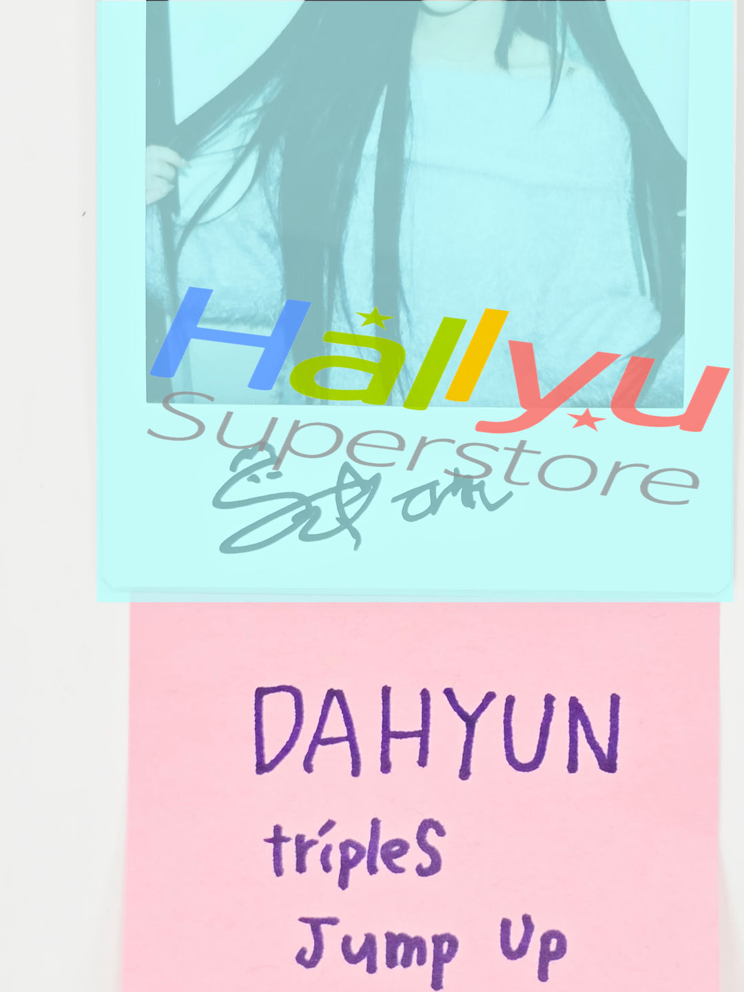 DAHYUN (of TripleS) - Hand Autographed(Signed) Polaroid [26.02.26]