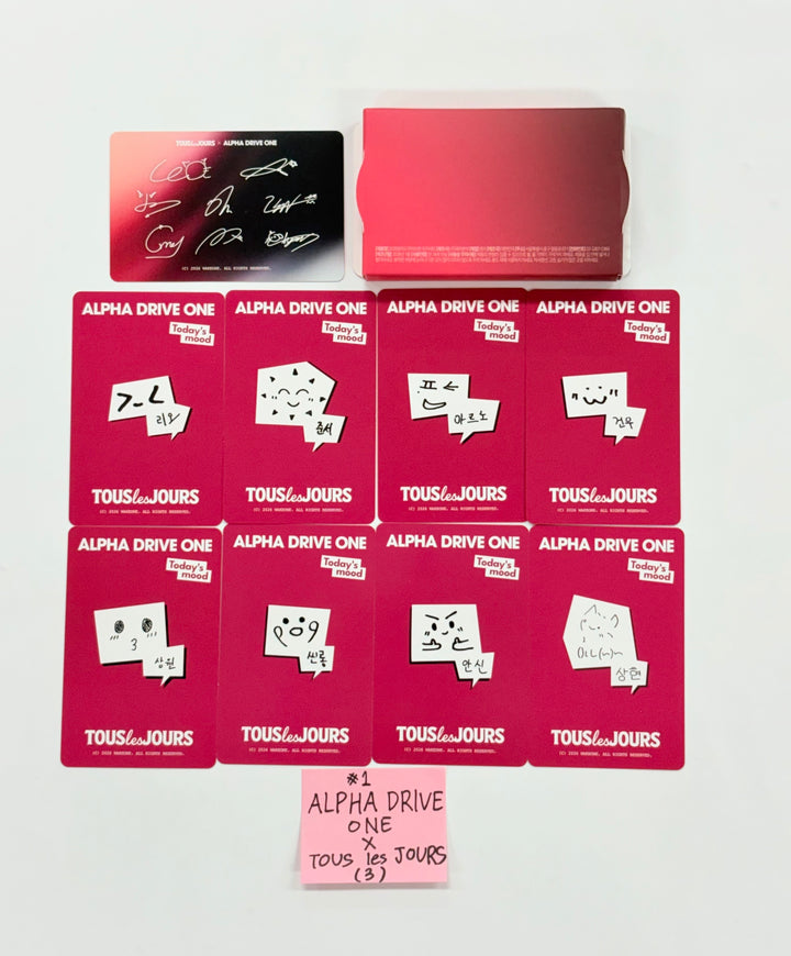 ALPHA DRIVE ONE - ALPHA DRIVE ONE X TOUSleaJOURS Event Photocard Set [26.02.26]