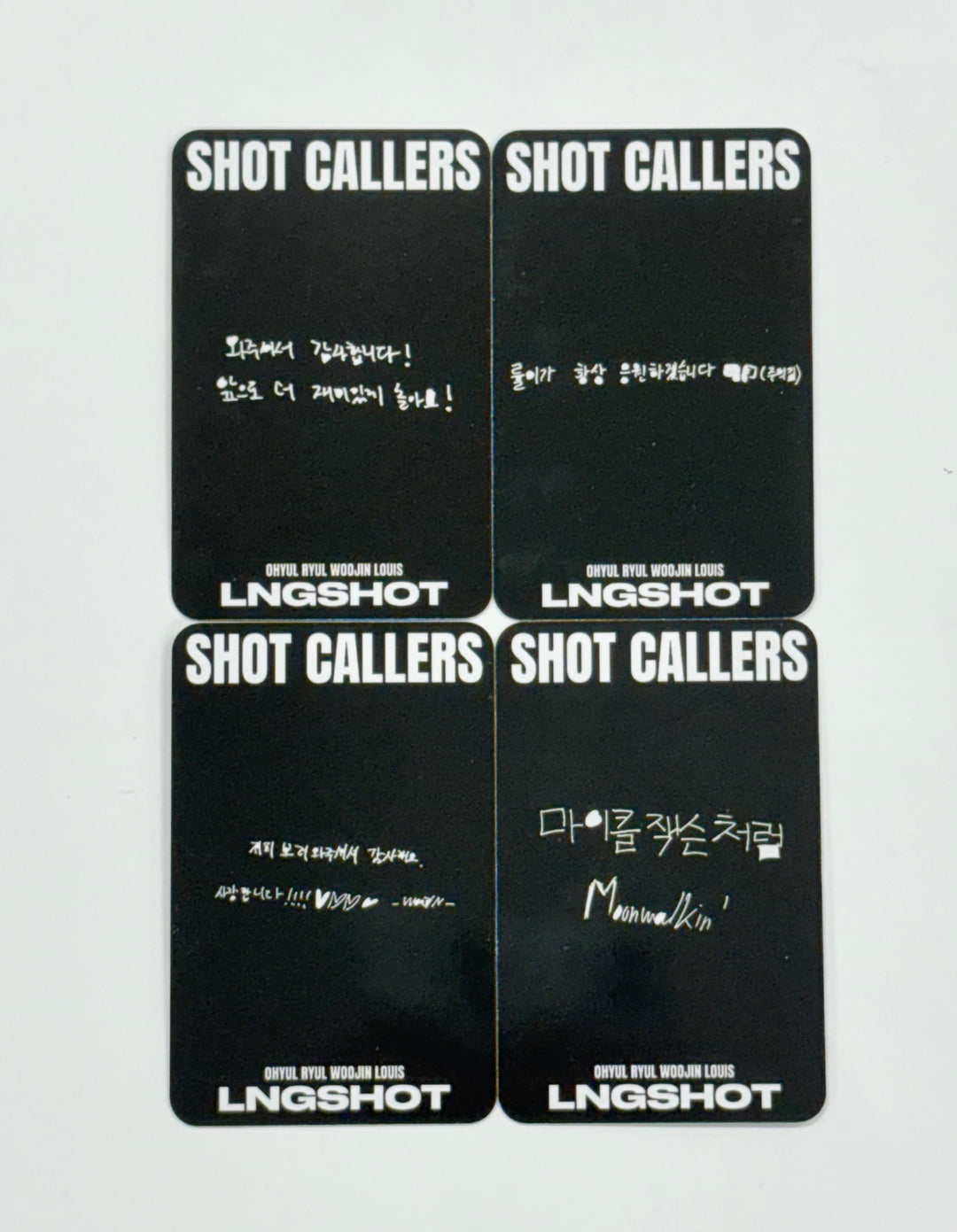 LNGSHOT "SHOT CALLERS" - Broadcast Photocard [26.02.26]