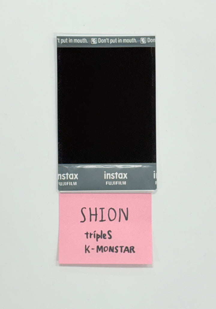 SHION (of TripleS) - Hand Autographed(Signed) Polaroid [26.02.26]