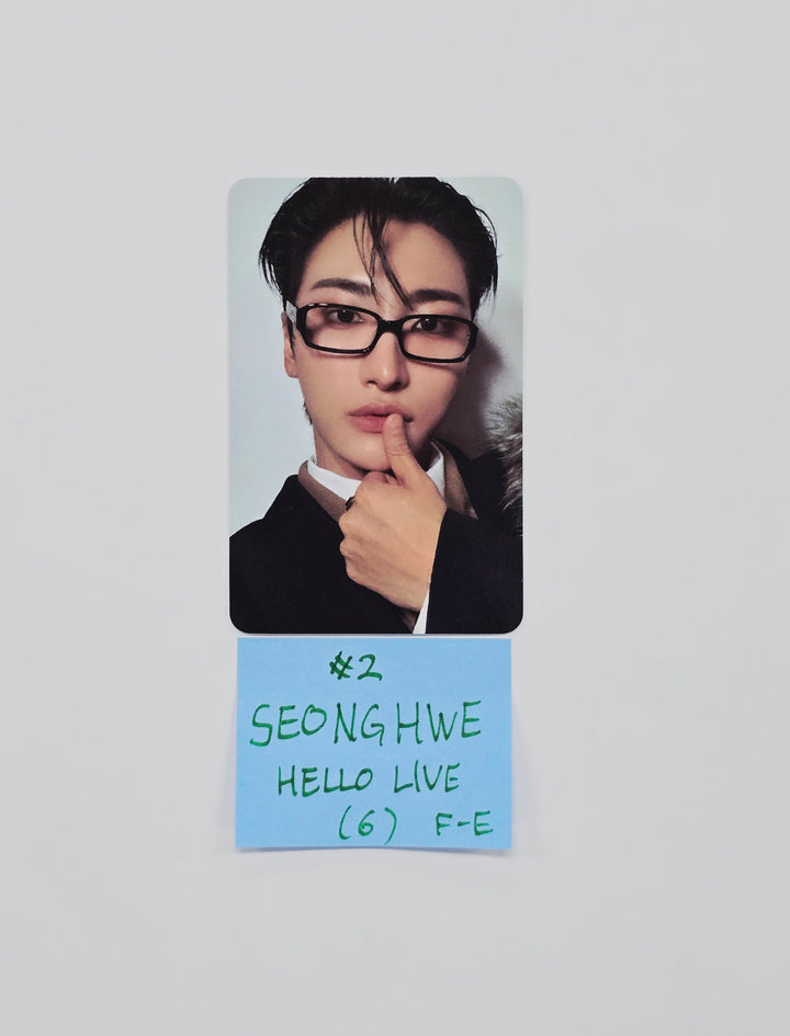 ATEEZ "GOLDEN HOUR : Part.4" - Hello Live Fansign Event Photocard (Digipack ver.) [26.02.27]