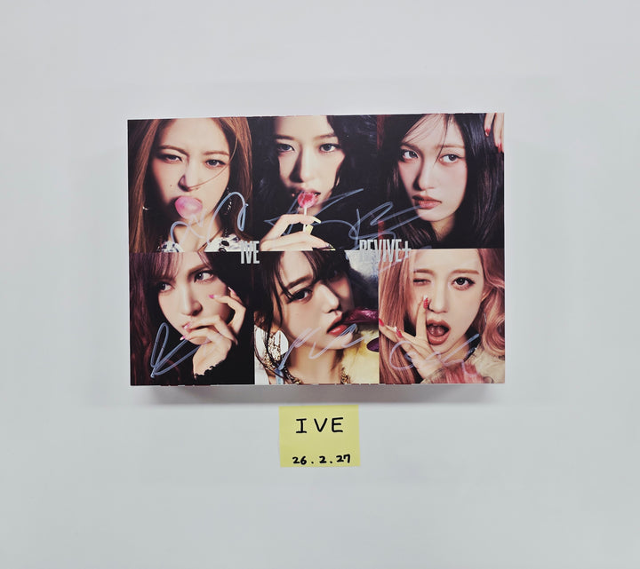 IVE "REVIVE+" - Hand Autographed(Signed) Promo Album [26.02.27]