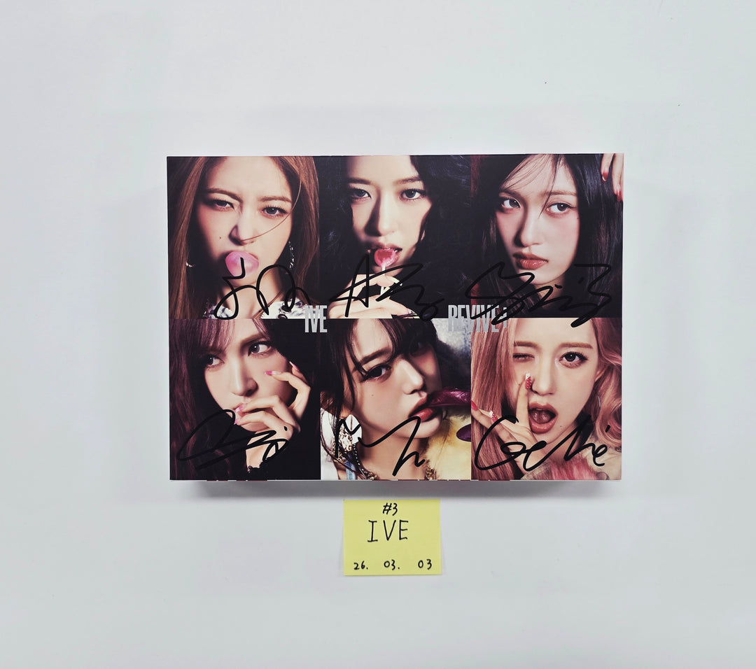 IVE "REVIVE+" - Hand Autographed(Signed) Promo Album [26.03.03]